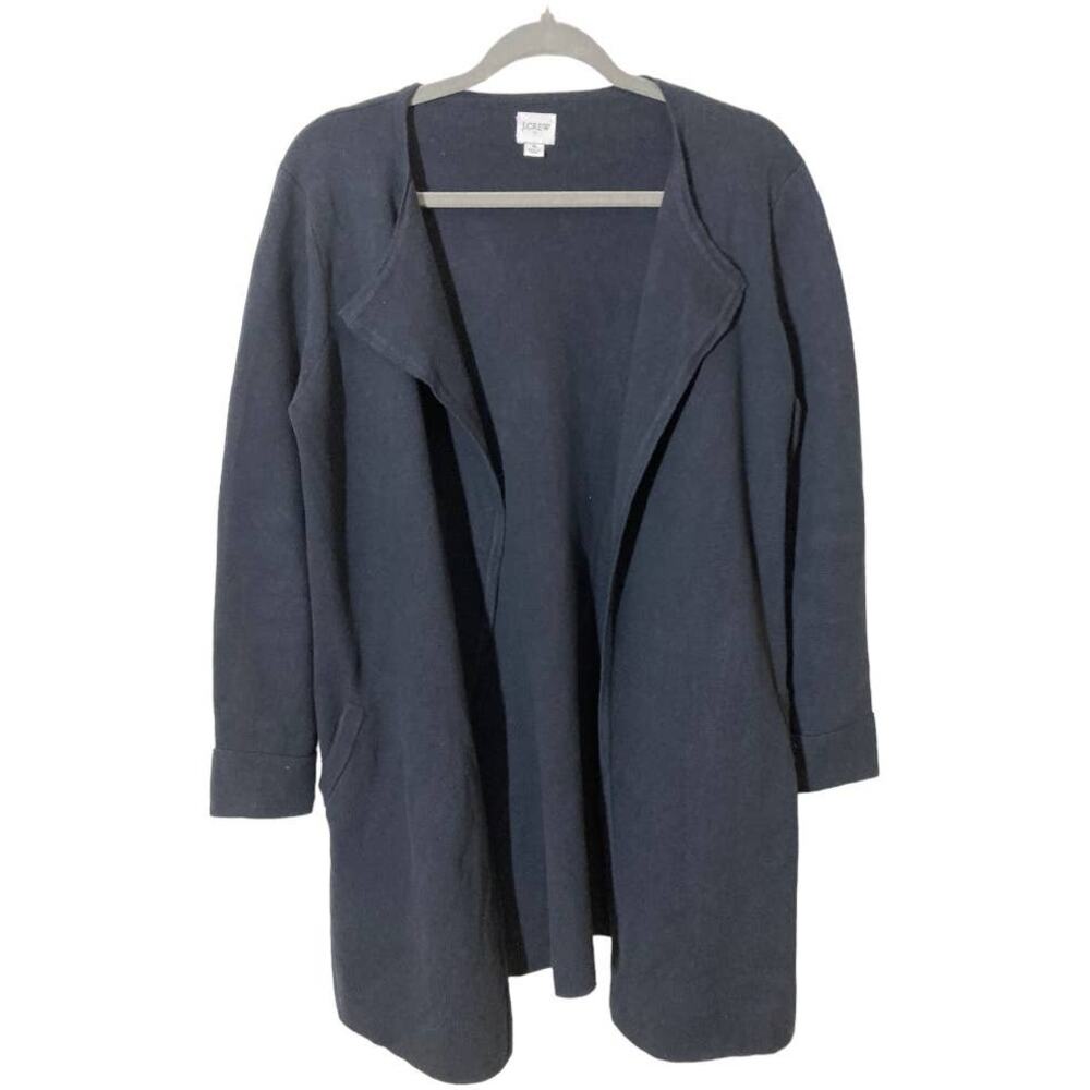 J Crew Factory Black Vanessa Sweater Blazer  - Small